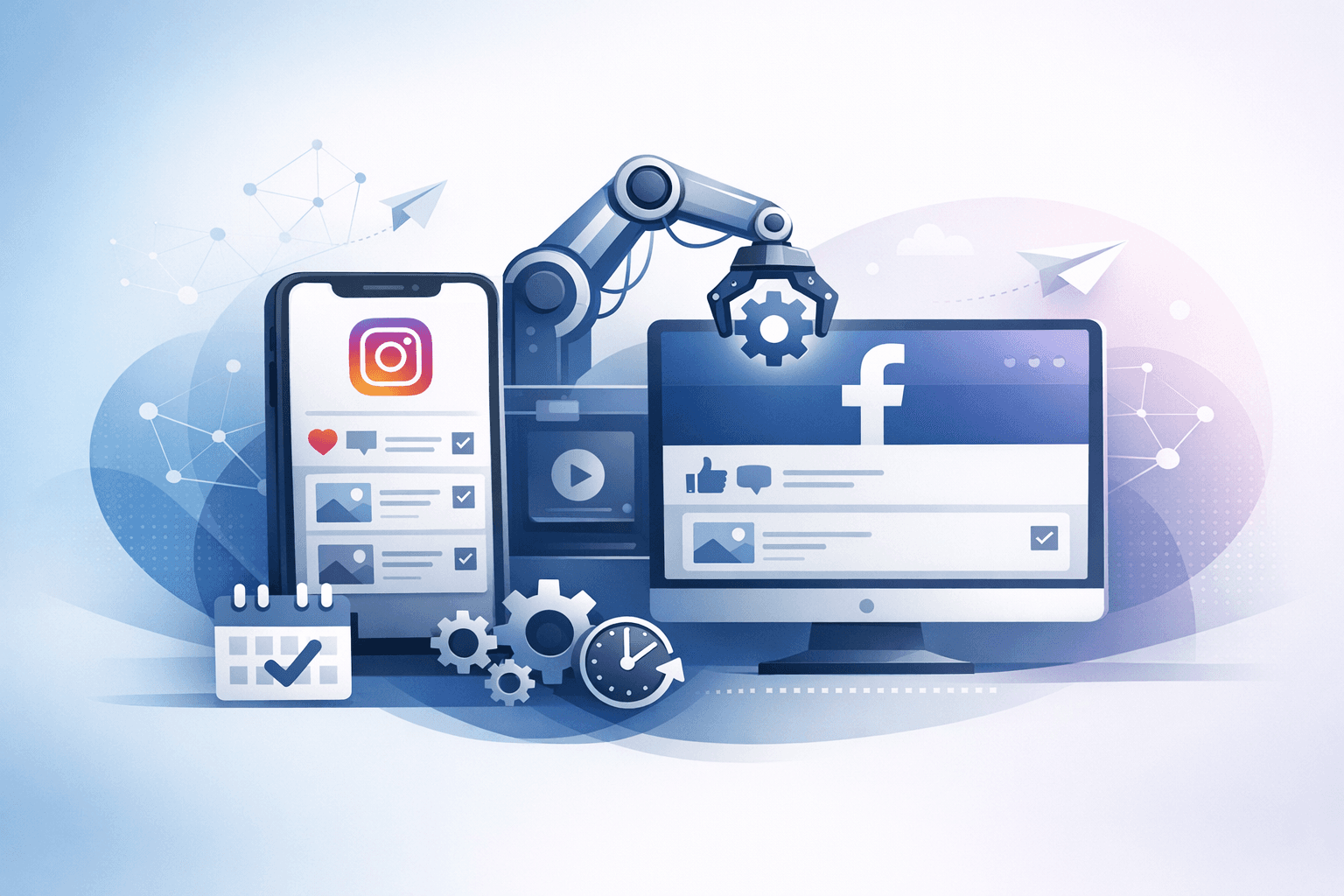 Automatisation efficace des posts Instagram et Facebook avec Dropapost
