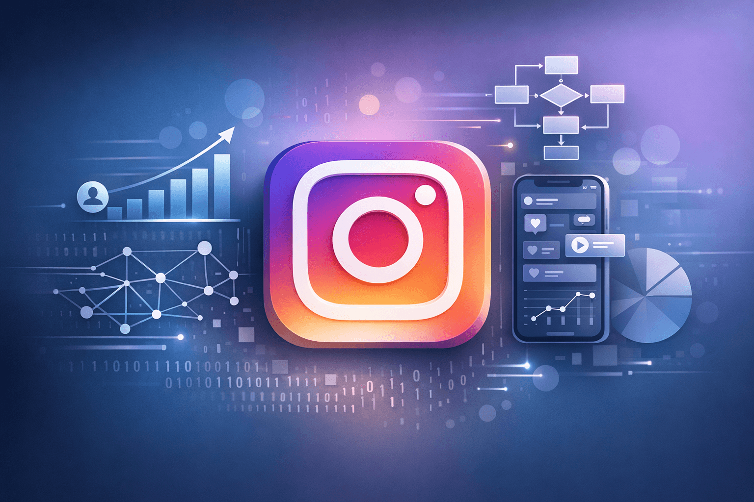 Schéma des signaux de l’algorithme Instagram 2026 et actions associées