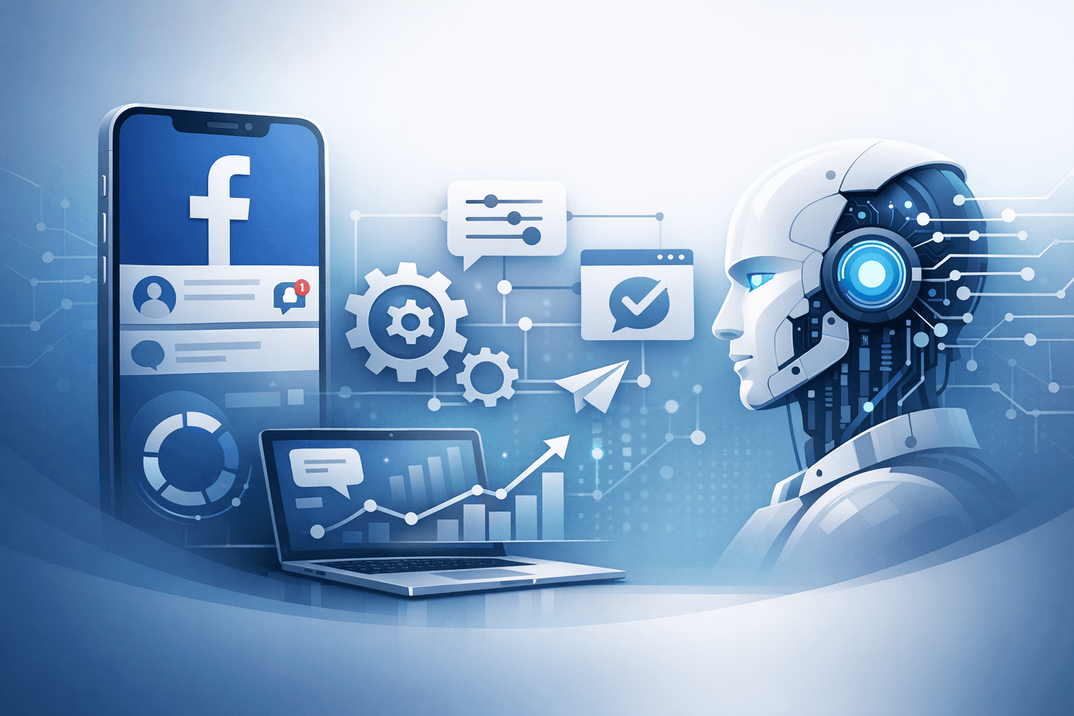 Workflow simple pour automatiser Facebook avec l’IA et planifier 30 jours