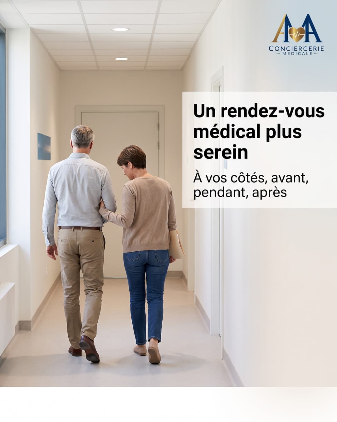 Un rendez-vous médical ne devrait pas vous épuiser avant même d’y arriver.
Avec Ma Conciergerie Médicale, on simplifie tout le parcours :…