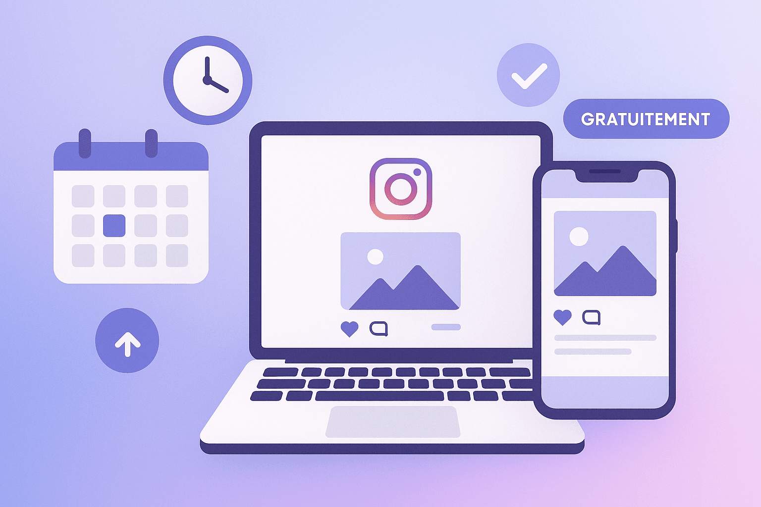 Image illustrant Comment programmer des publications Instagram gratuitement