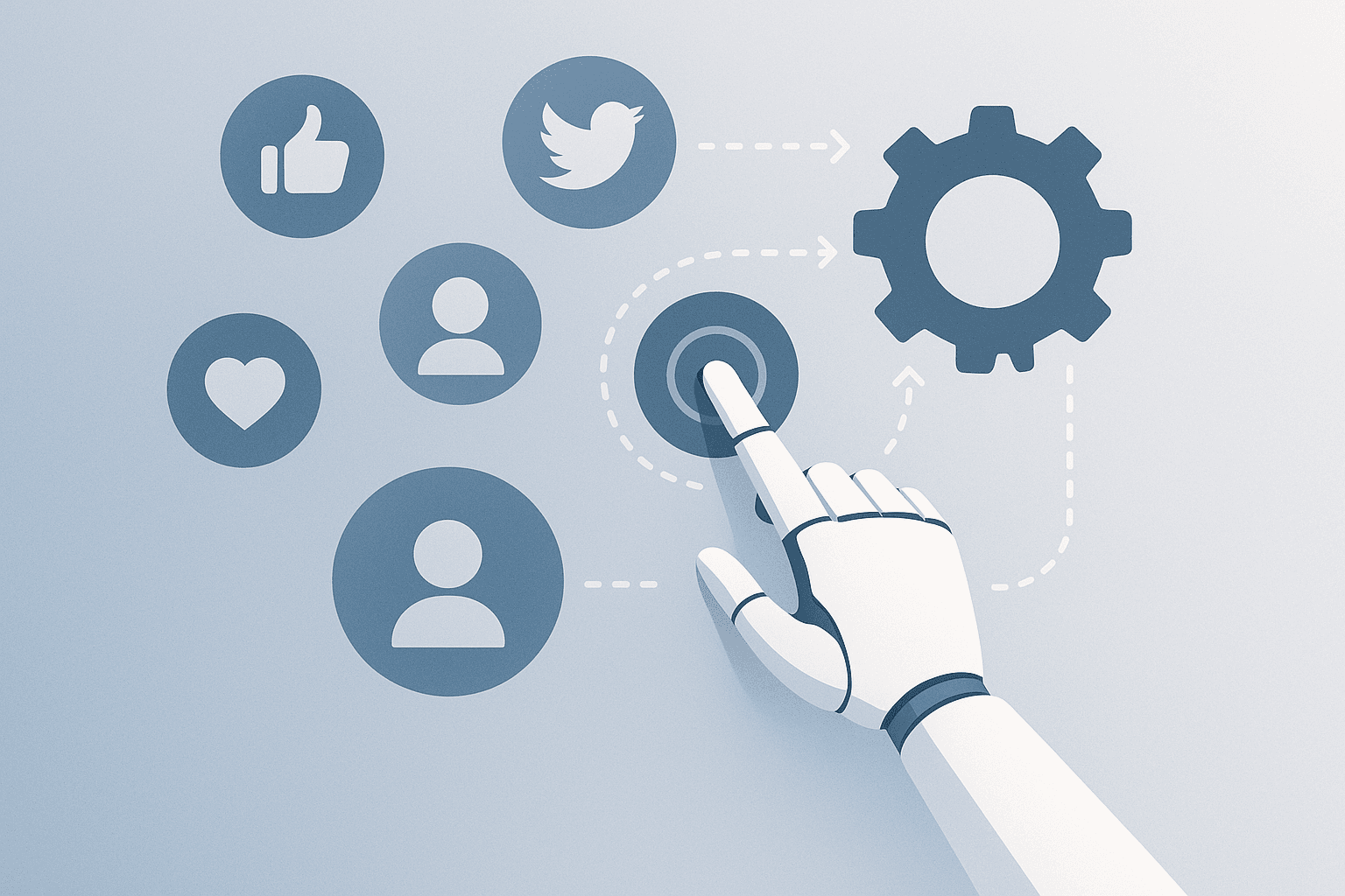 Image illustrant Automatisation réseaux sociaux 2026 : comment s'y prendre ?